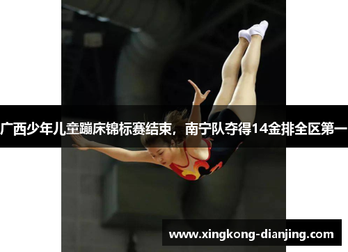 广西少年儿童蹦床锦标赛结束，南宁队夺得14金排全区第一
